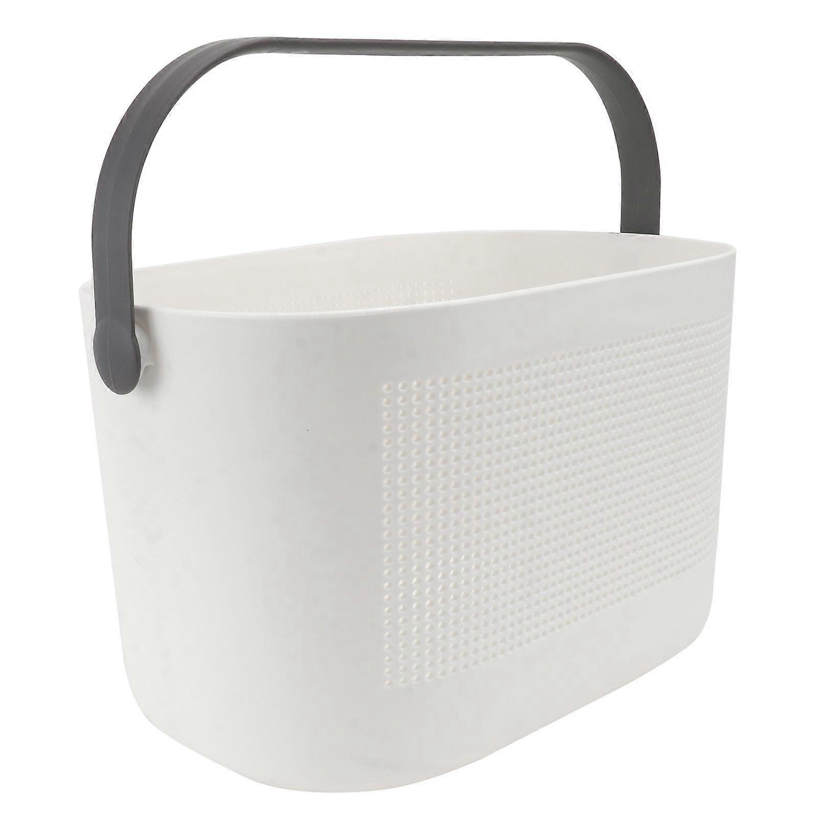 Toilet Basket Bathroom Rectangular Shape Waterproof Storage Container 1Pack