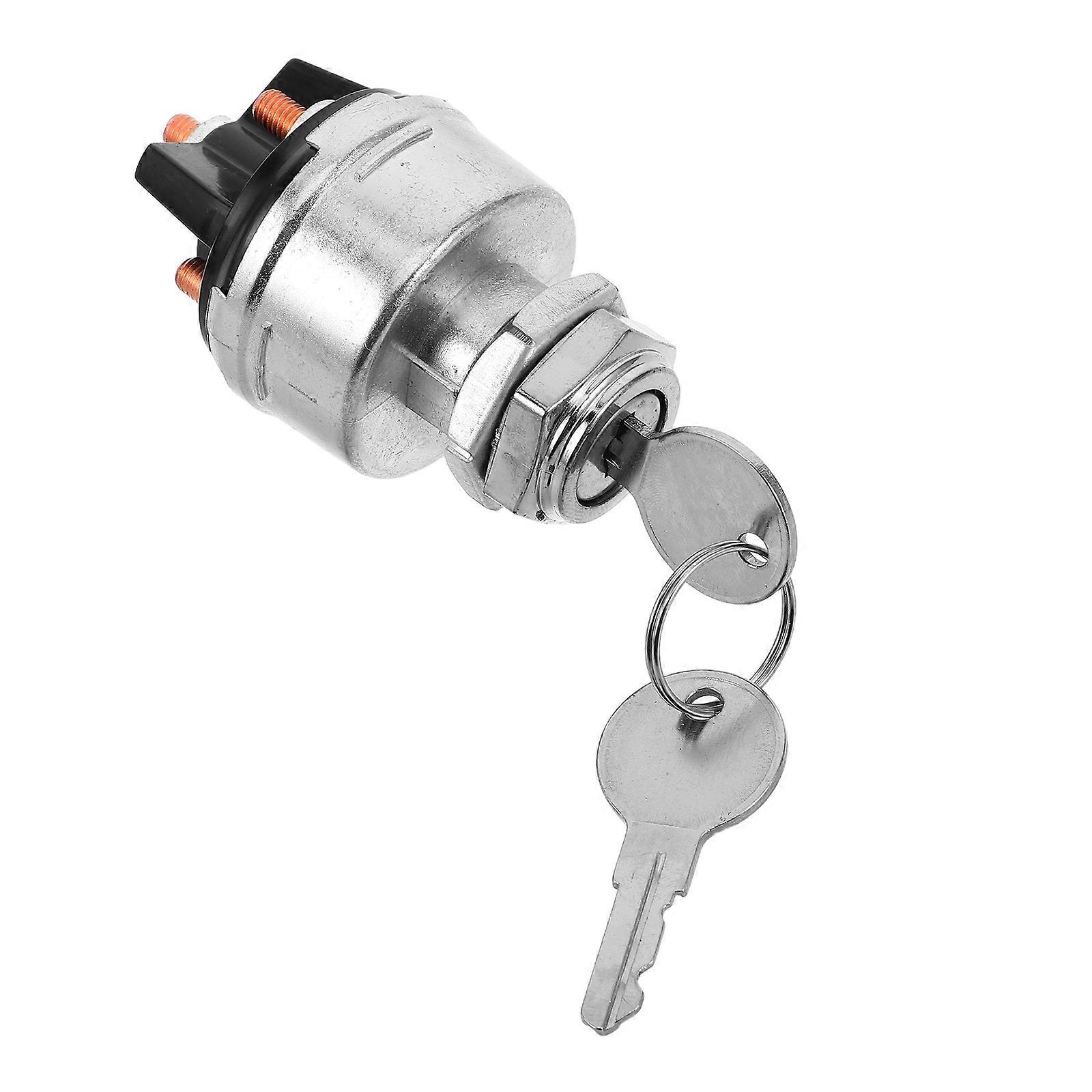 Durable Ignition Starter Switch with Key for Trucks, Tractors, Forklifts, and Heavy Equipment – Secure Retrofit Assembly for Reliable Vehicle