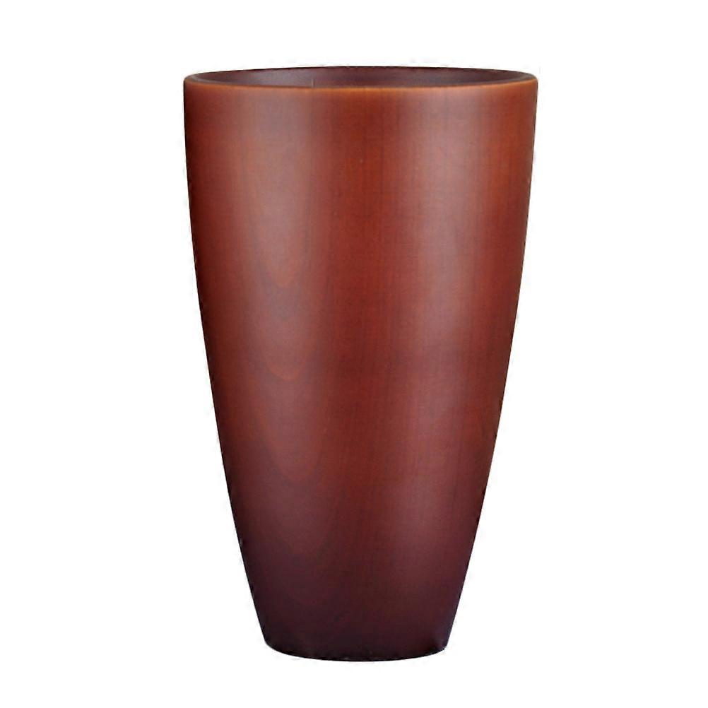 Solid Wood Tea Cup 1Pcs Brown Eco-Friendly Material for Storage and Drinking