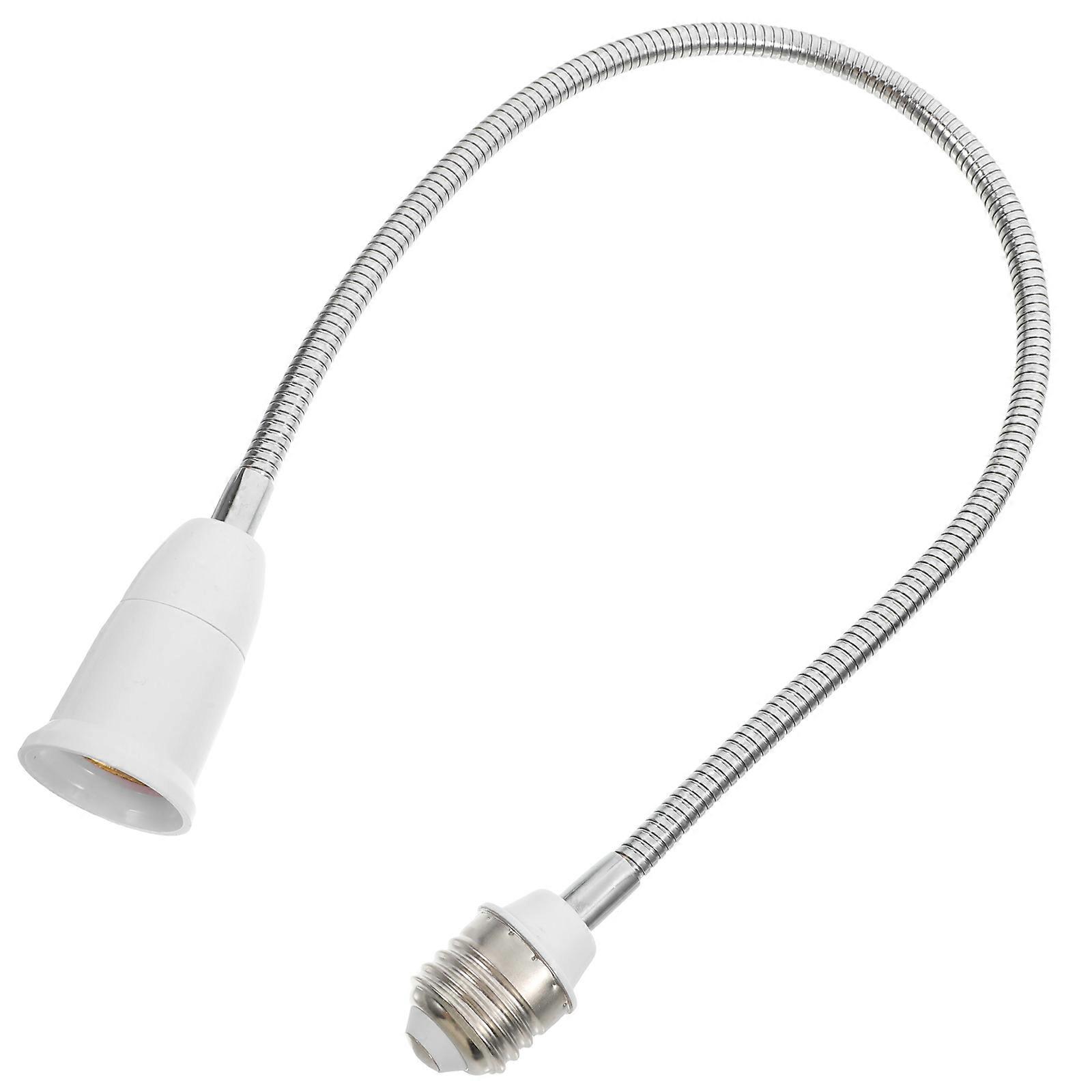 Flexible Rotatable Light Bulb Socket Extender Arm for High Ceilings – Durable and Easy to Install Socket Adapter
