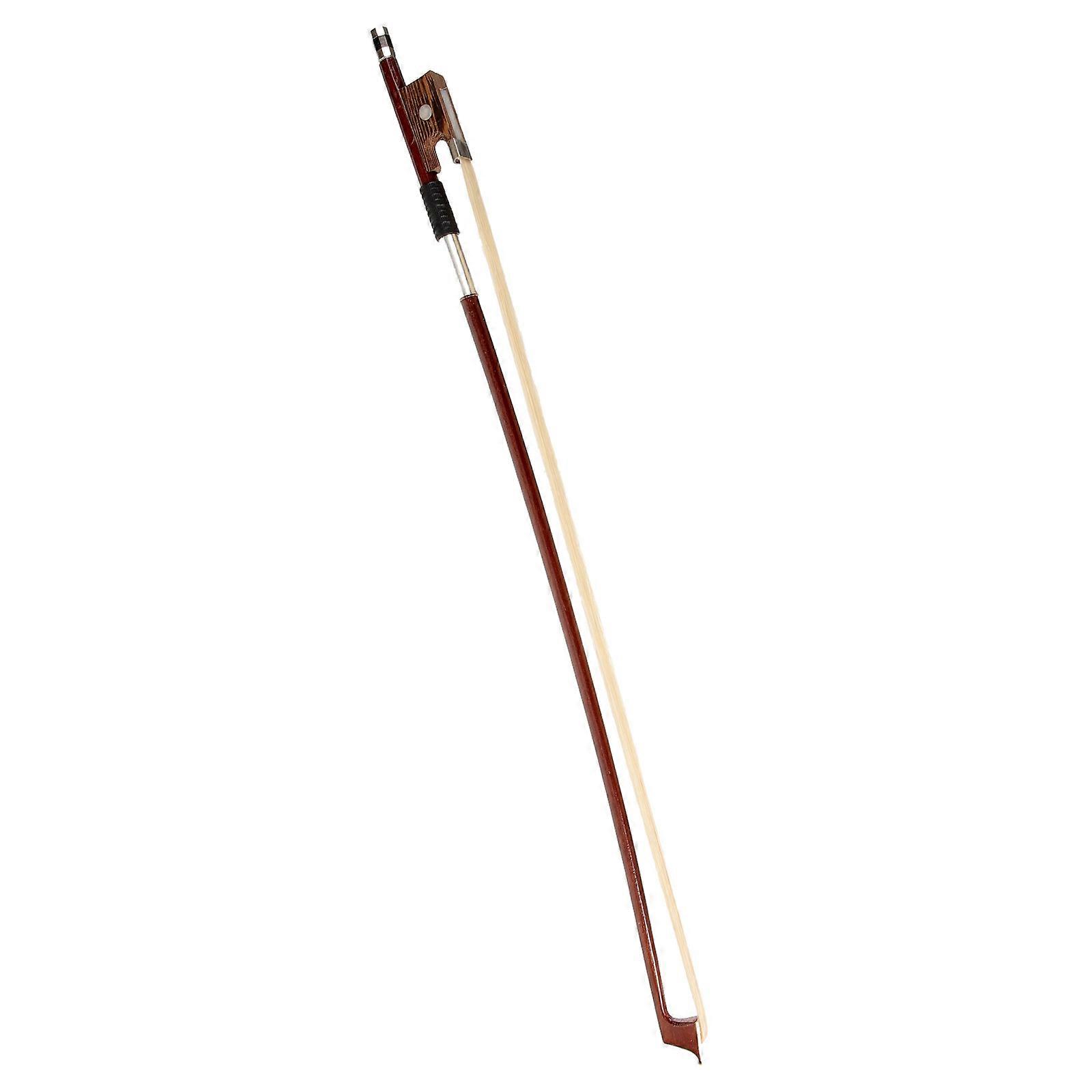 Fiddle Bow Violin Bow Hair Straight Shape For Beginners Students Professional Players 1Set