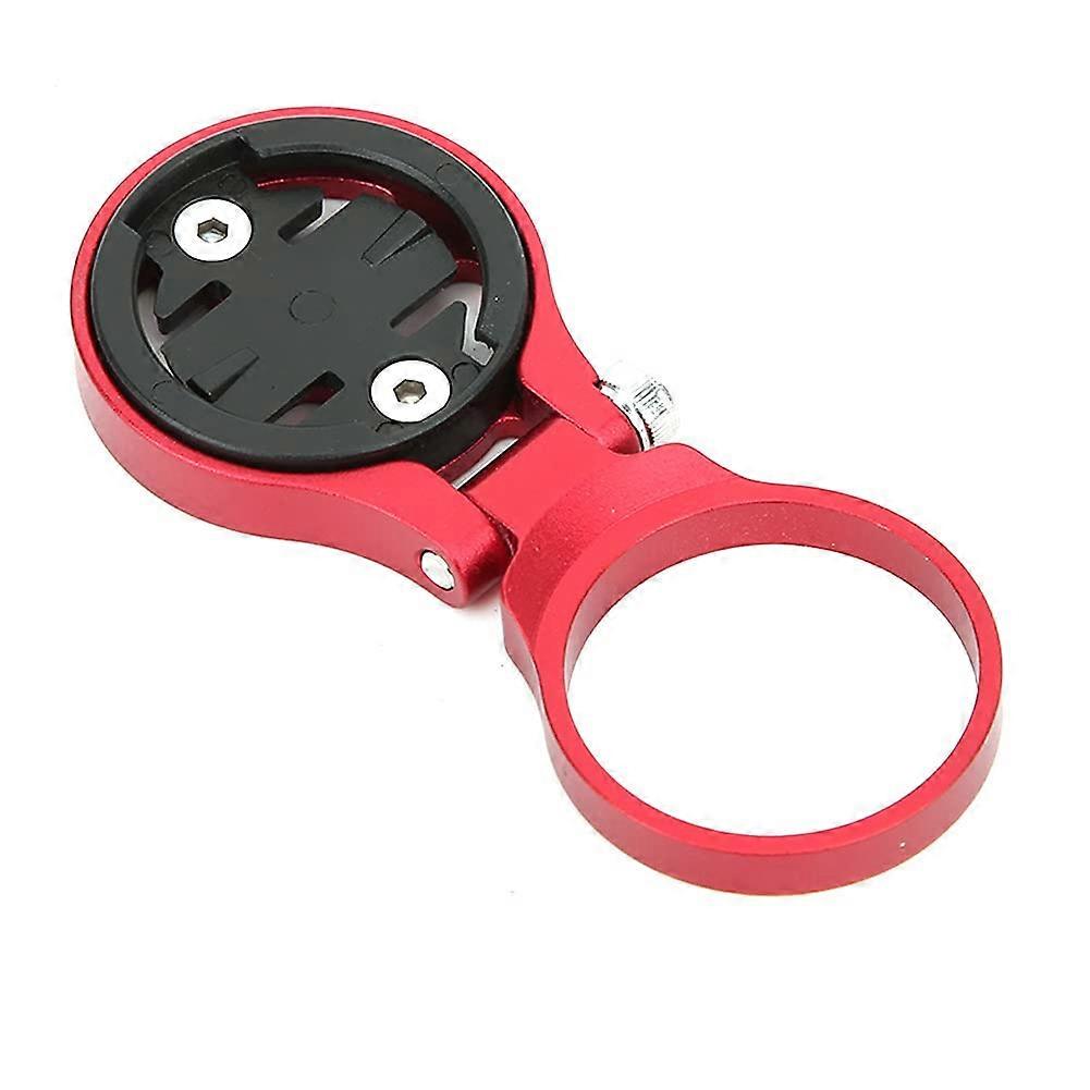 Adjustable Bicycle Computer Mount For Road And Mountain Bikes Lightweight Red Universal Brand Compatibility