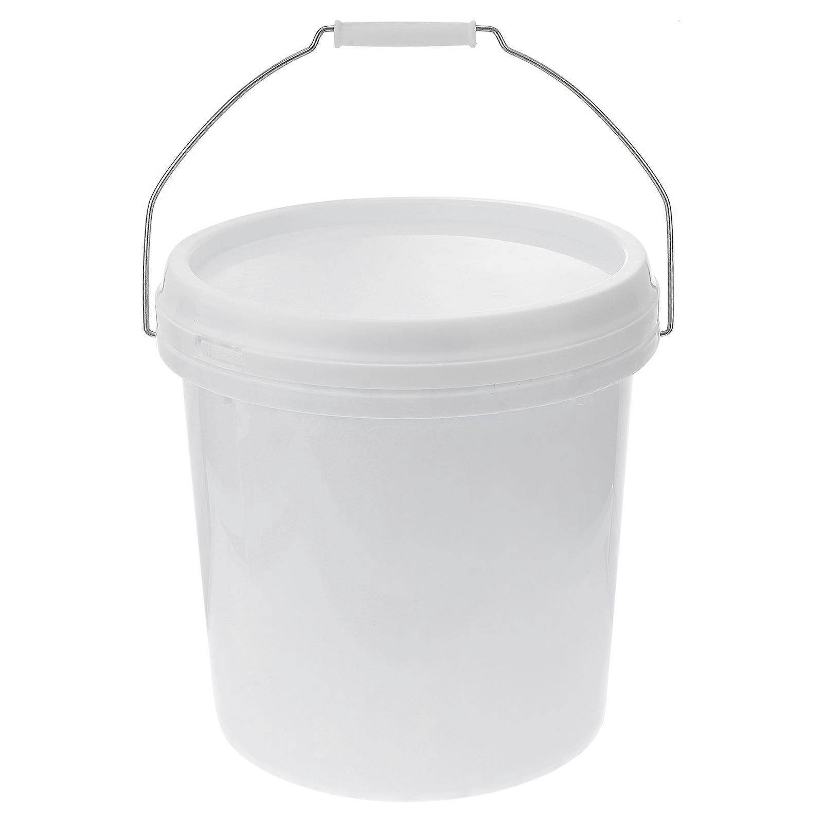Here's a well structured product description for a **Portable White Plastic Bucket**:
### **Portable White Plastic Bucket – Durable Water Bucket