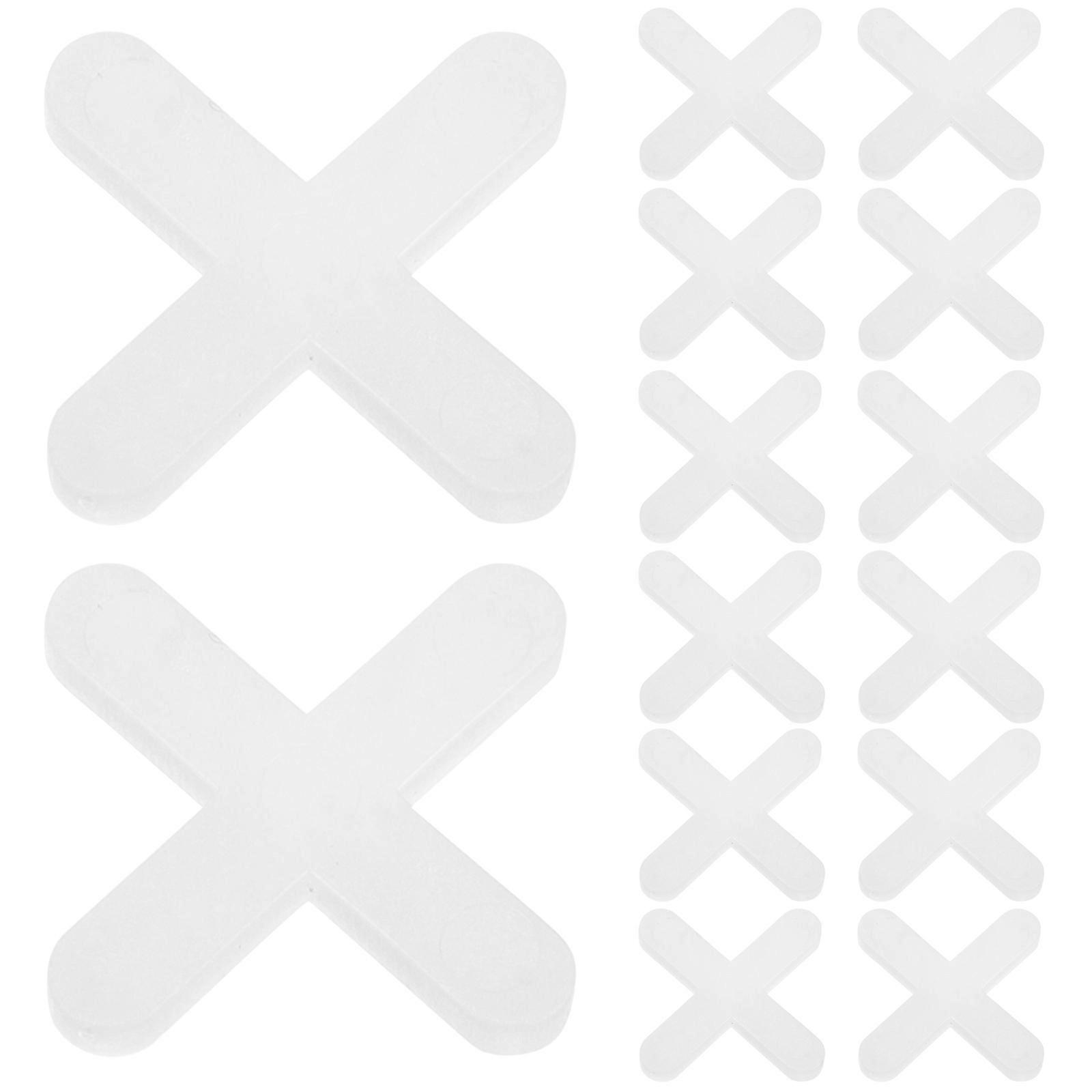 Tile Leveling System 1000Pack Cross-Shaped Tile Spacers For Transparent Durable Plastic Seamless Installation