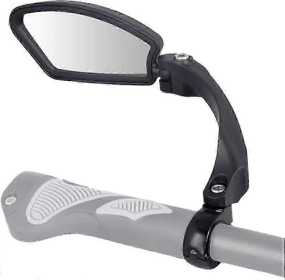 Bicycle Rear View Mirror, Handlebar Bicycle Mirror, Hd, Impact Resistant, Glass Lens, Adjustable, 360 Rotation Check, For Vehicle Quality, Bicycle Mi