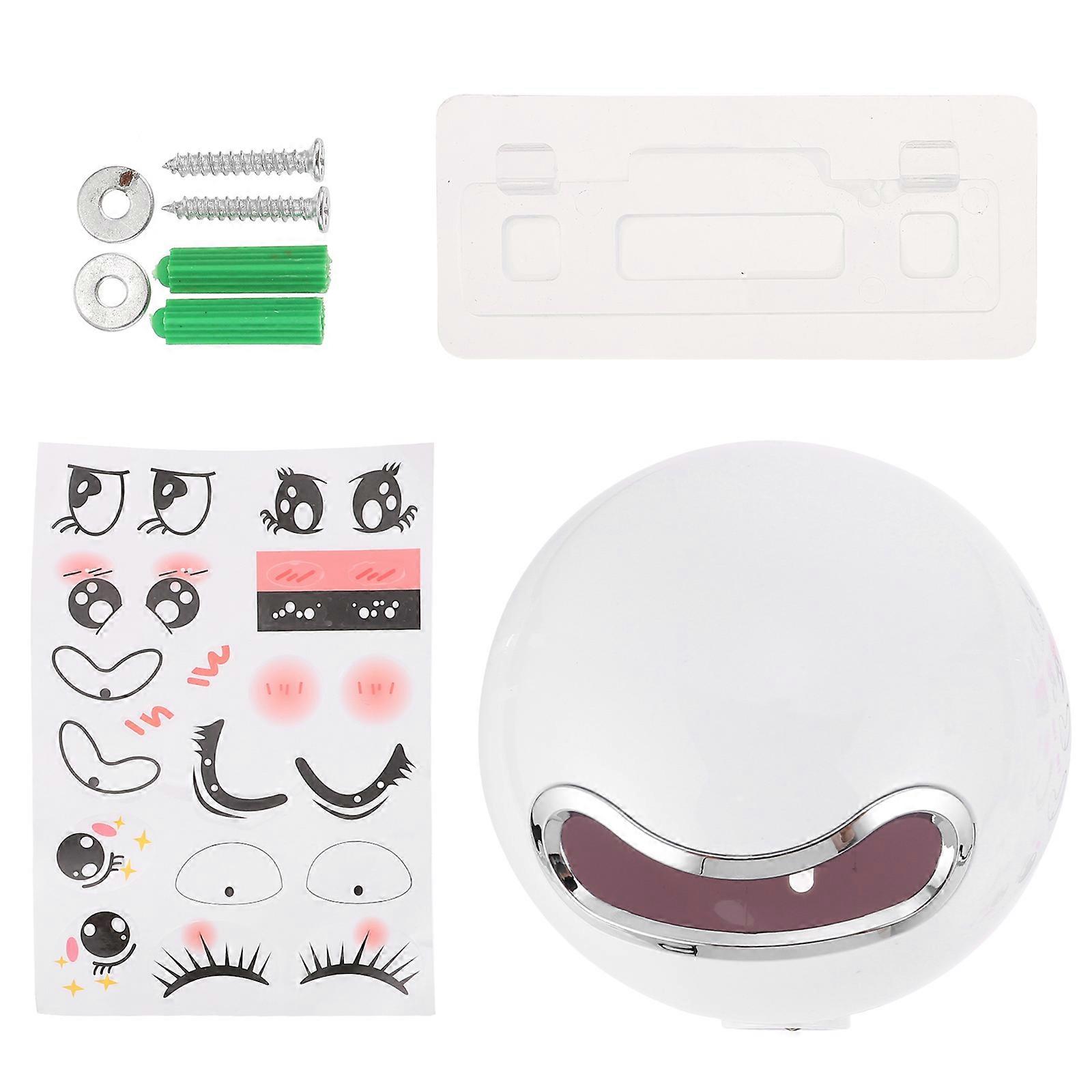 Wall-Mounted Tissue Storage Box 1 Set For Bathroom Decoration Featuring Design And Square Shape