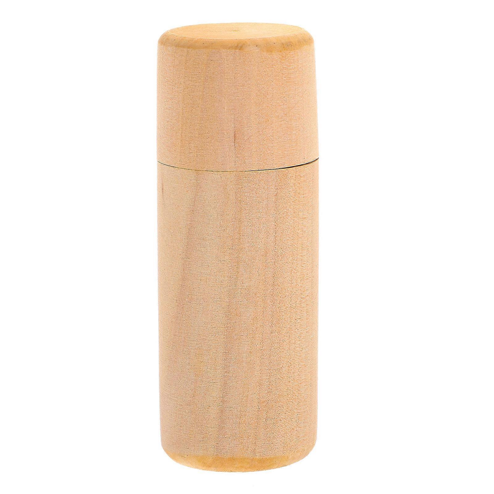 Wooden Essential Oil Bottle Holder and Storage Box with Fine Polishing Design for Home Aromatherapy Display