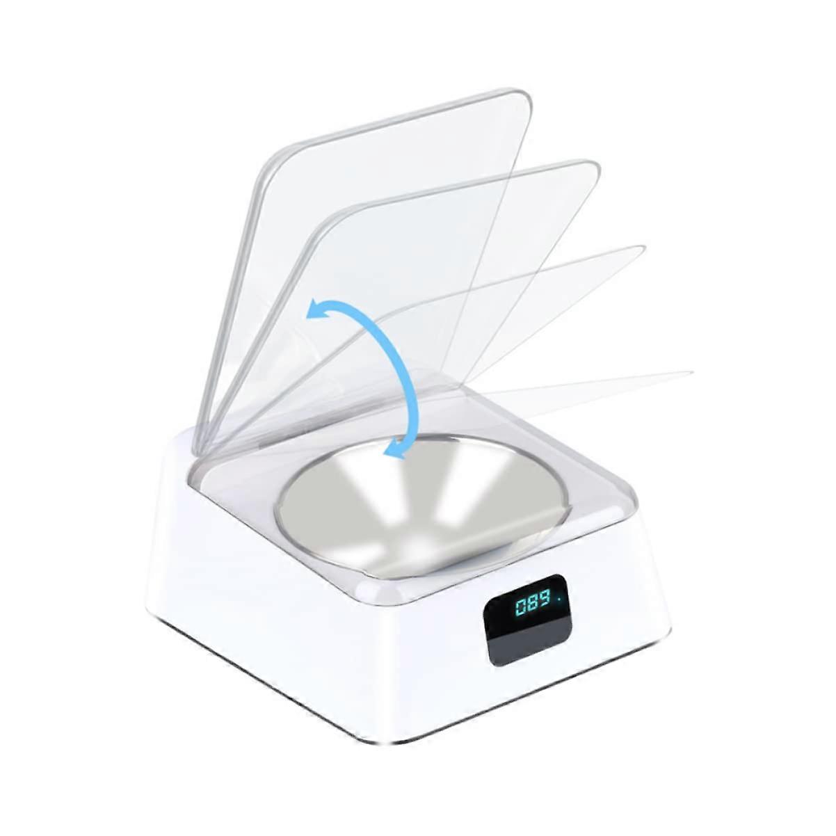 1 x Automatic Infrared Induction Automatic Feeder for Cats with Large Capacity, Safe and Odorless Feeding, NonSlip Design