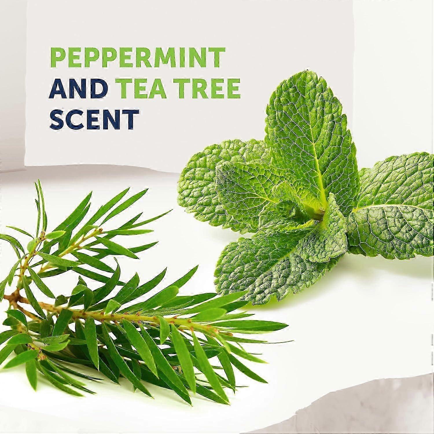 غسول الجسم بزيت شجرة الشاي - غسول للجسم يساعد على رائحة الجسم والسعفة وتهيج الجلد - غسول الجسم بصابون شجرة الشاي - منعش ومرطب