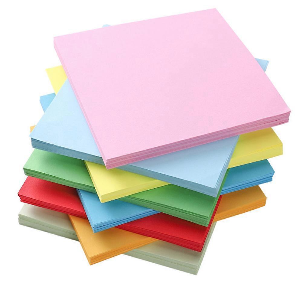 Colorful Folding Paper 500pcs Mixed Assortment for DIY Crafts, Kindergarten Art Projects, and Handmade Decorations