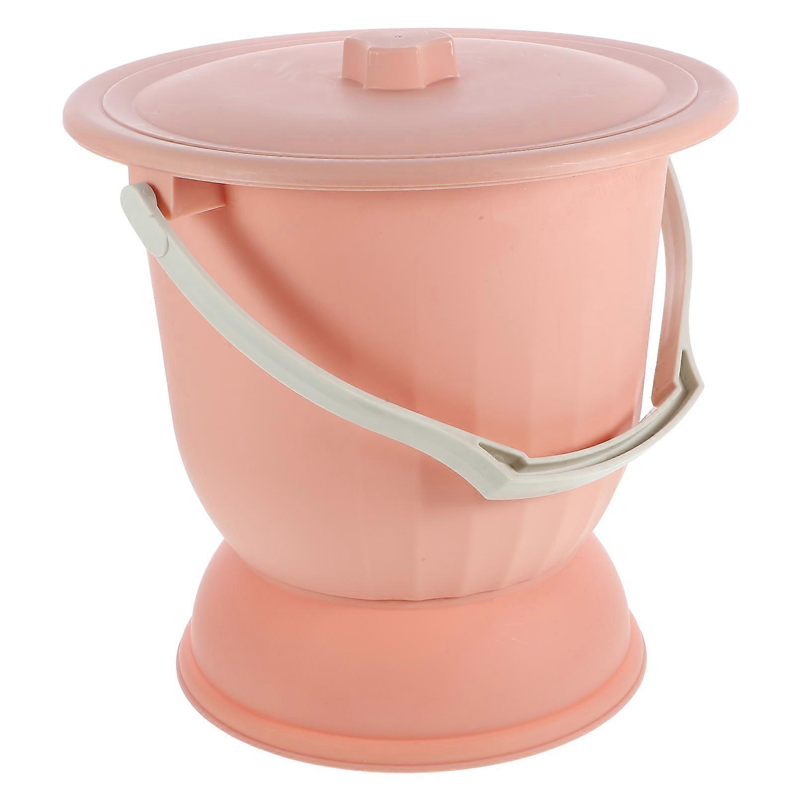 Durable Chamber Pot For Pregnant Women Perfect For Nighttime Use With Easy Cleaning 1Set