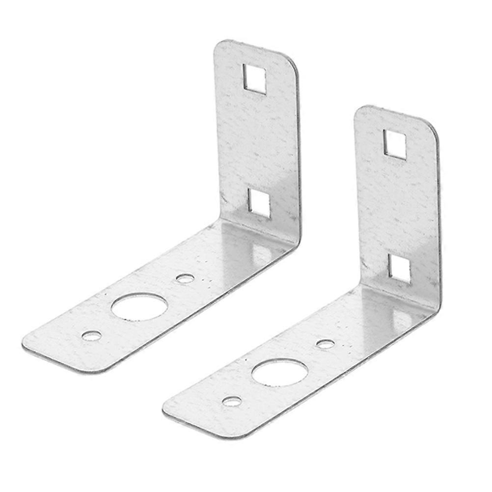 Galvanized Trailer Light Brackets for Trailer Tail Light 2Pcs L Shape Holder