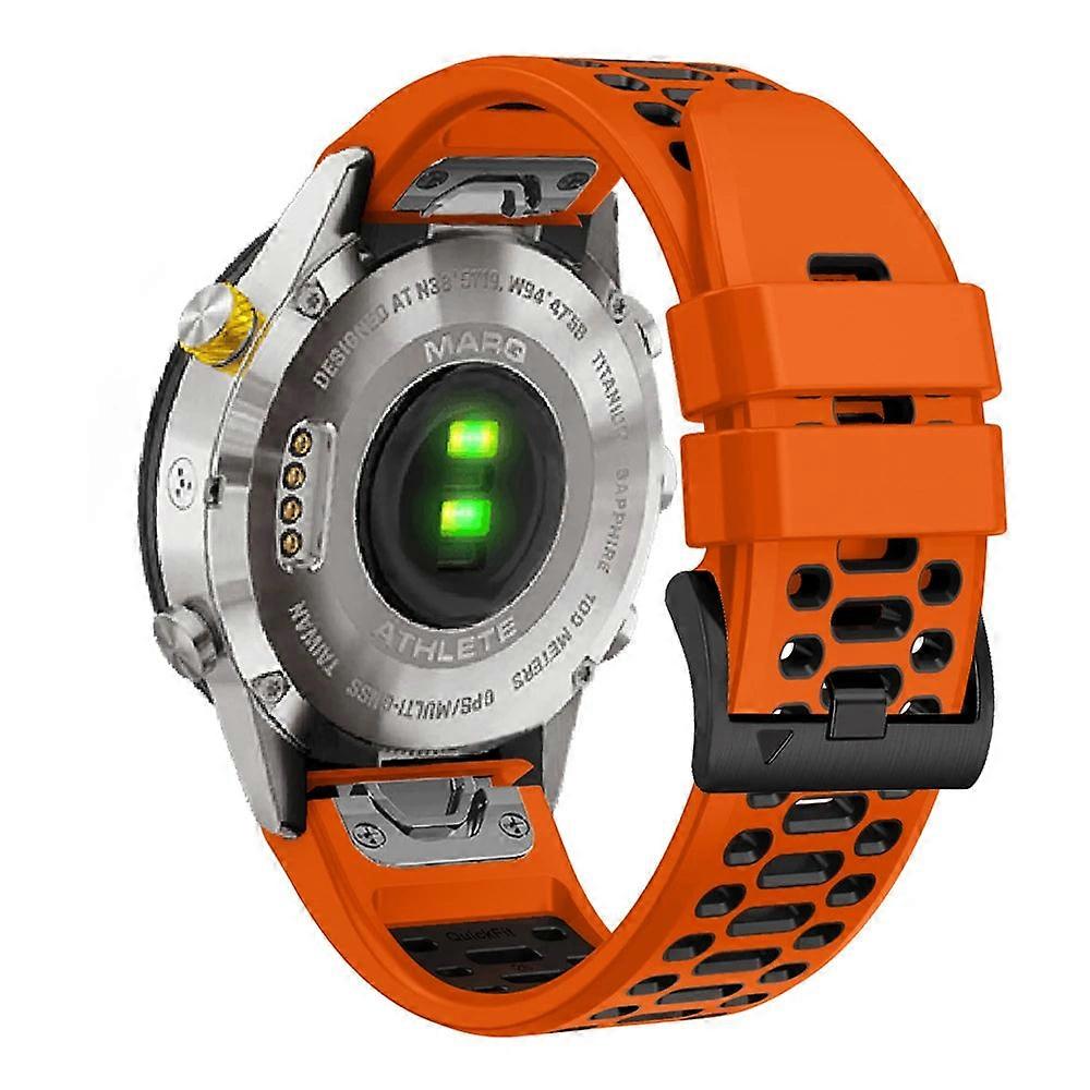 Silicone Watch Band For The Garmin Fenix 6 & 6 Pro (available In 12 Colours)