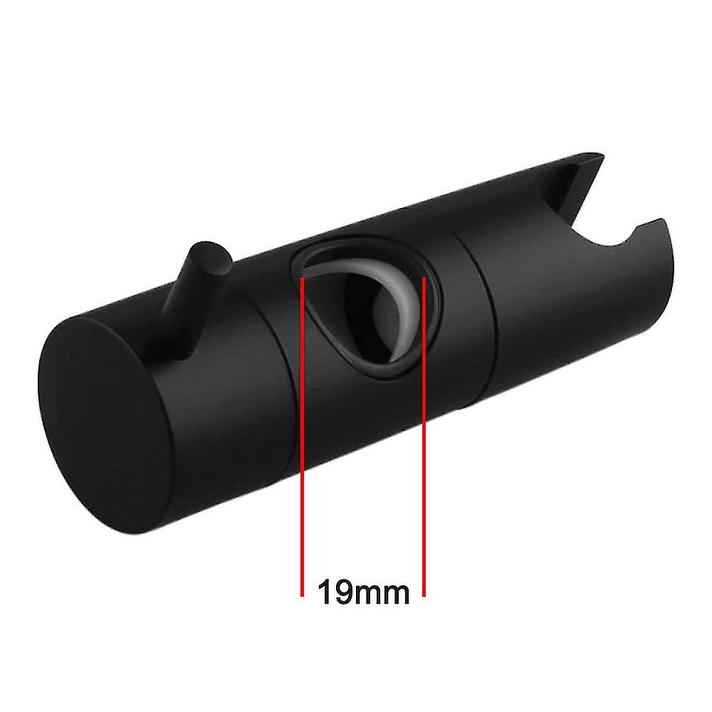 Xumier Verstellbarer Duschkopf-Halter – 2 Stück, Für Schienen Ø 22-25 Mm, 360° Drehbar, ABS Chrom