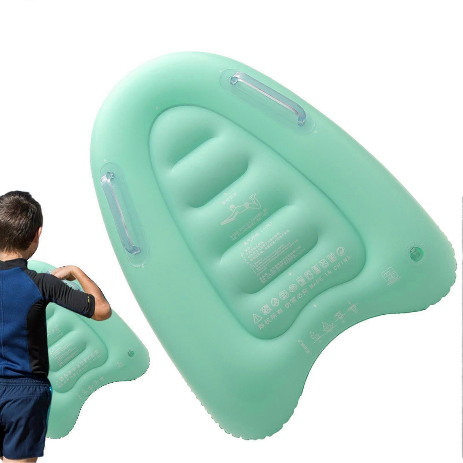 Sportschwimmer Water Roller Foam Board With Handle For Early Swim Lessons Green Beach Pool Rec Board