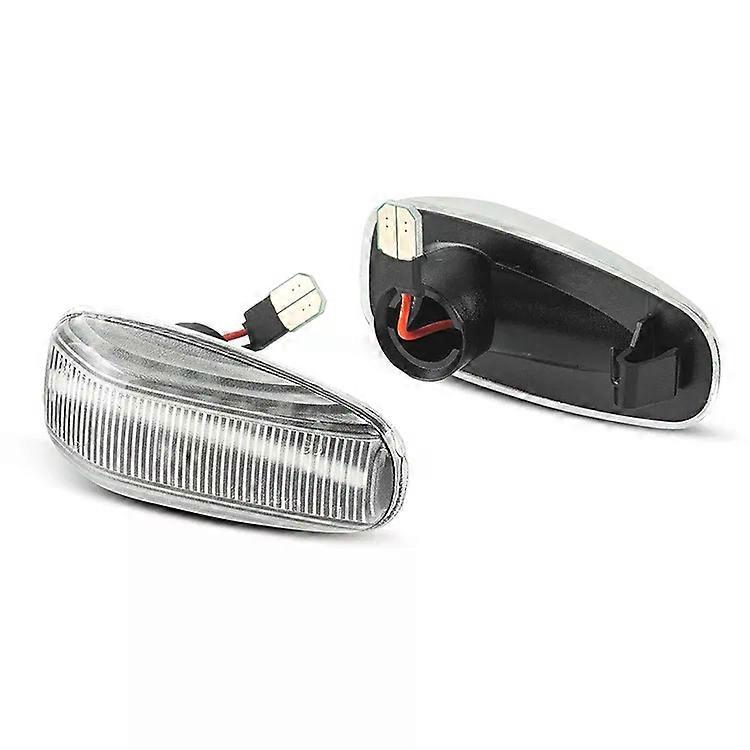 2pcs Led Dynamic Side Marker Sequential Turn Signal Indicator Light For Mercedes BENZ W208 W210 Facelift R170