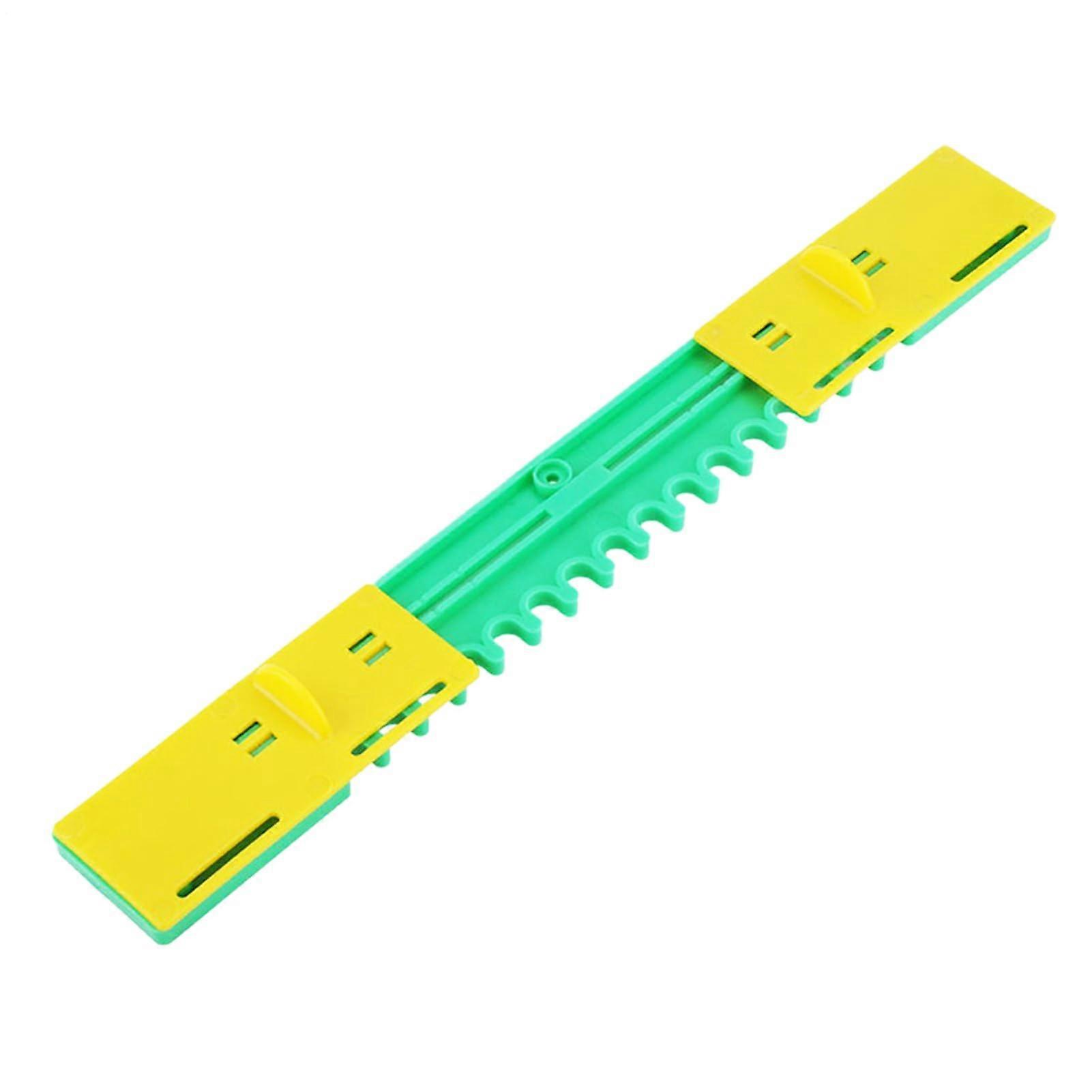 Beehive Entrance Reducer with Ant Protection Ring, Sliding Guard Door for Beekeeping Hives