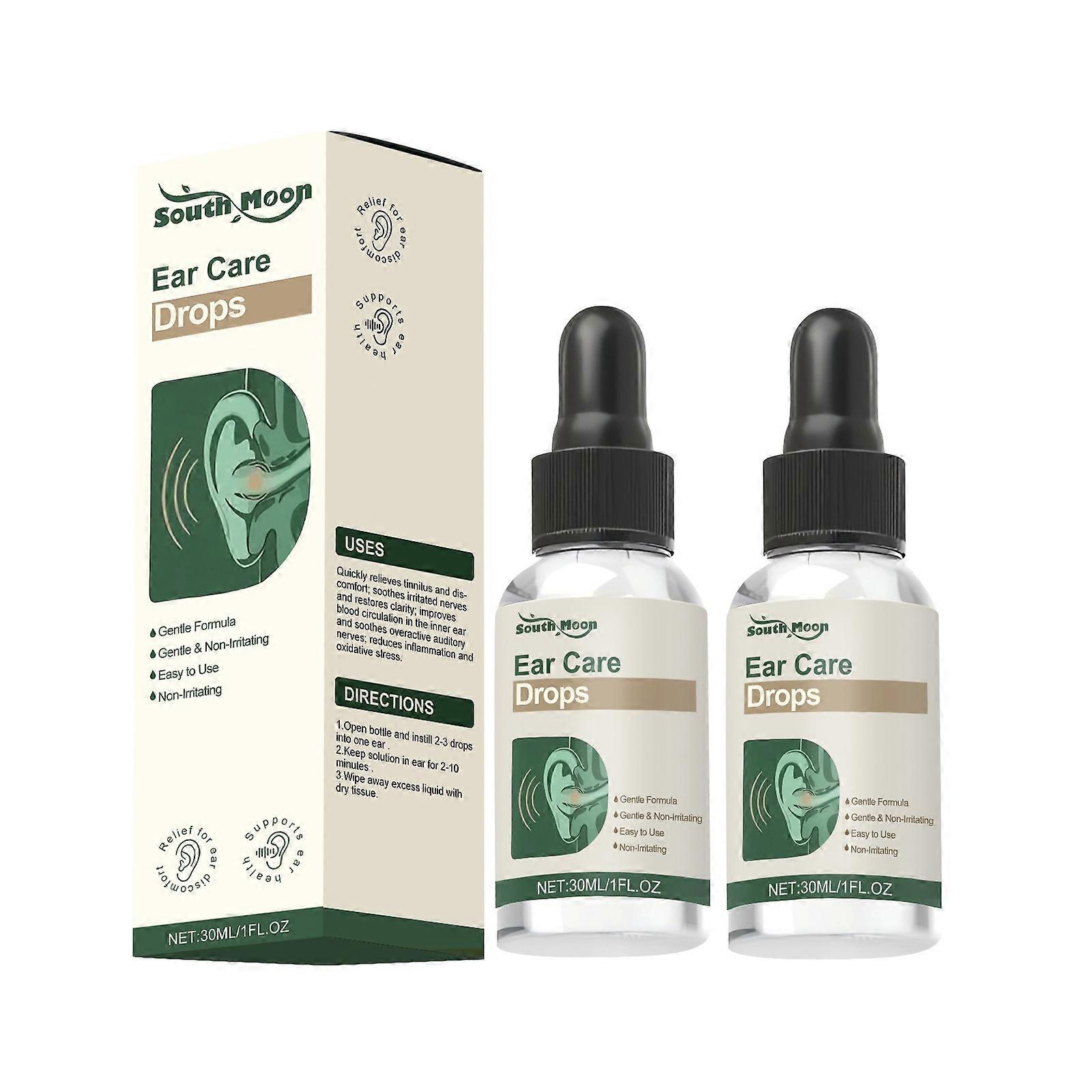 South Moon Ear Care Drops With Mild Ingredients: Daily Cleaning And Massage Drops For Ear Discomfort