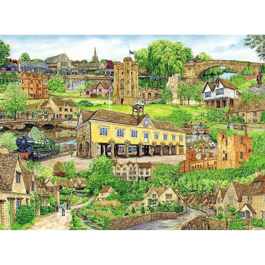 ravensburger Puzzle Ucieczka do Cotswolds 500 elementów