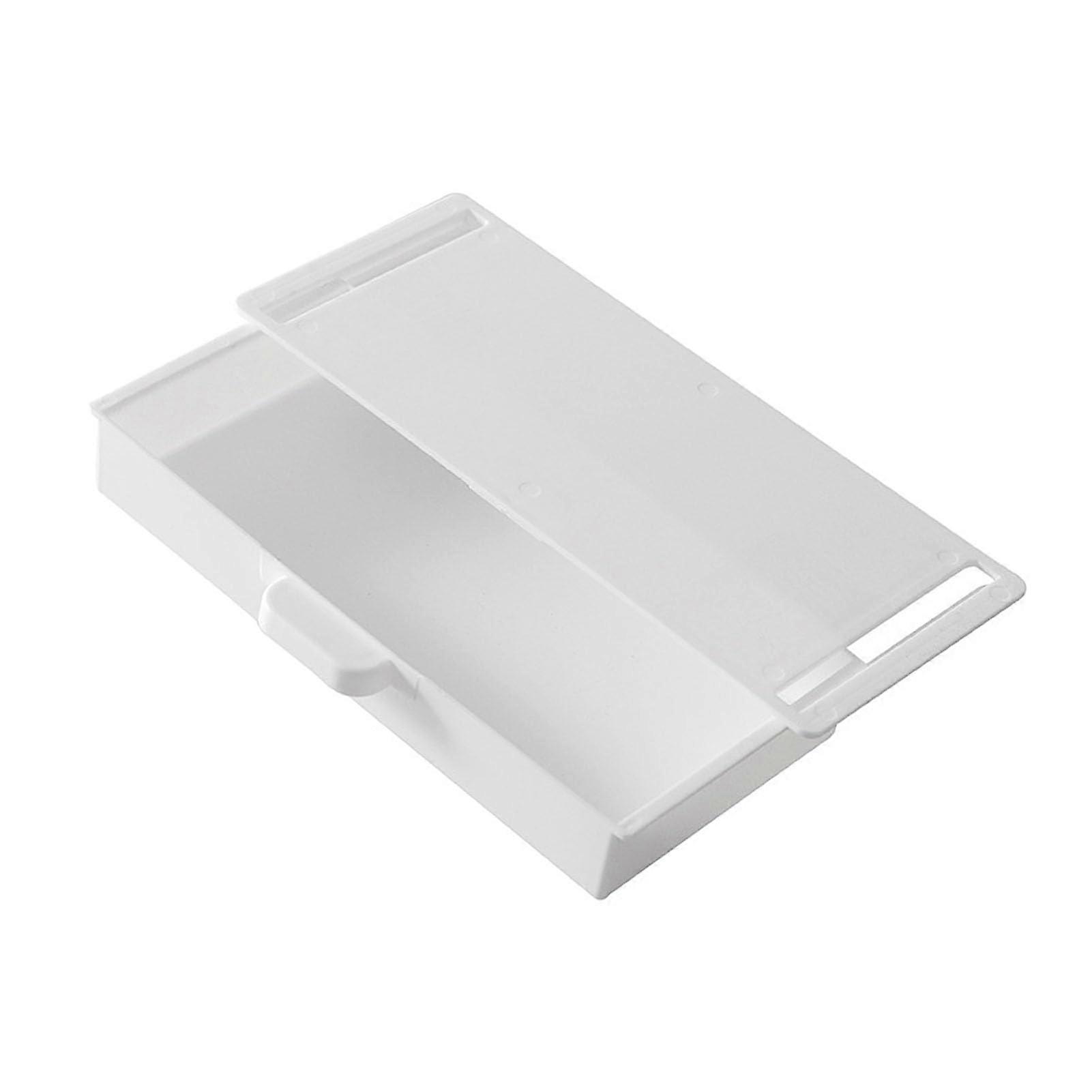 Under Desk Storage Drawer Self Adhesive for Office Net and Table No Tools Required