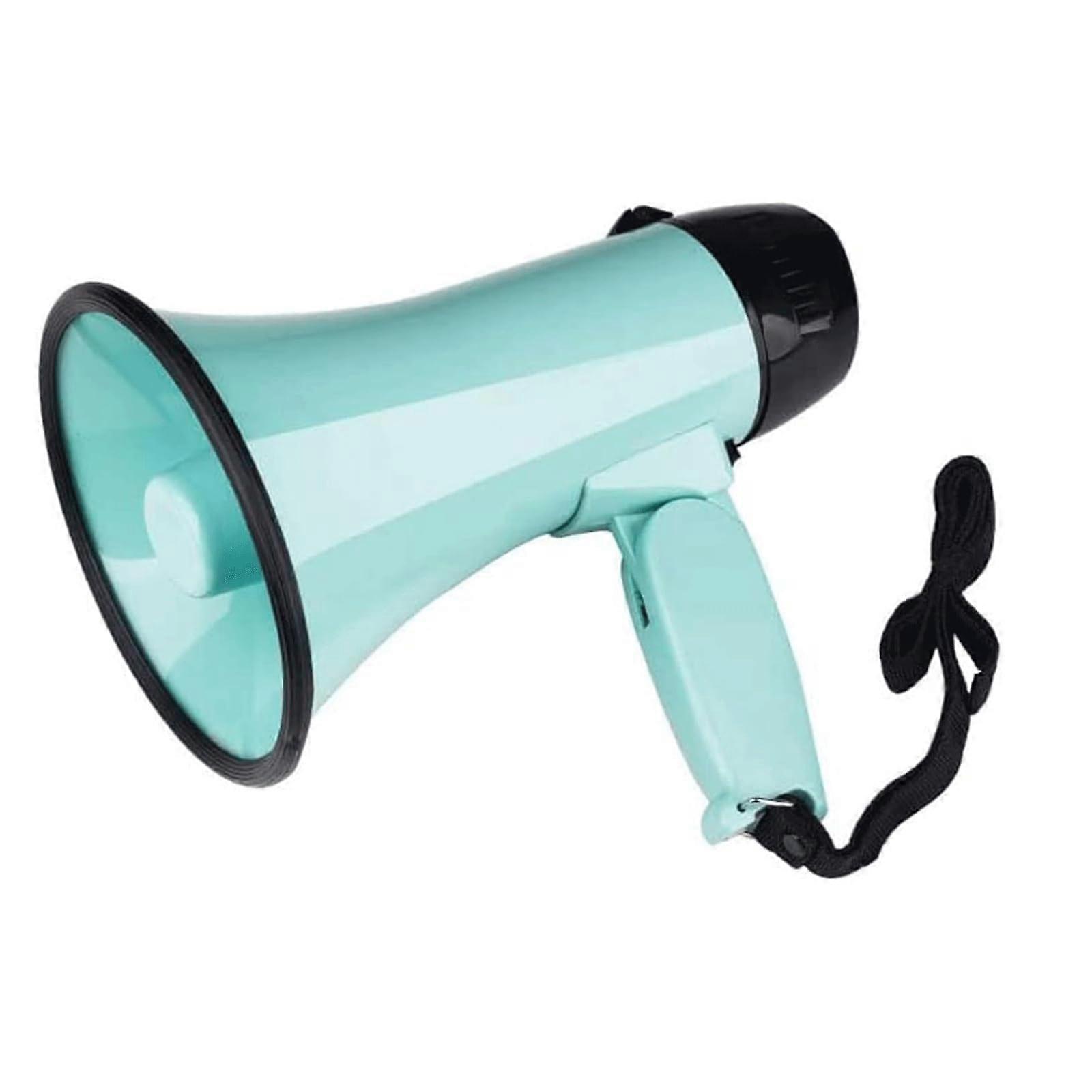Megaphone 25 W Portable Bullhorn Speaker, Adjustable Volume Control, Handheld Megaphone, 138 X 225 mm