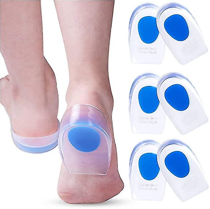 Silicone heel pad for plantar fasciitis Clearance