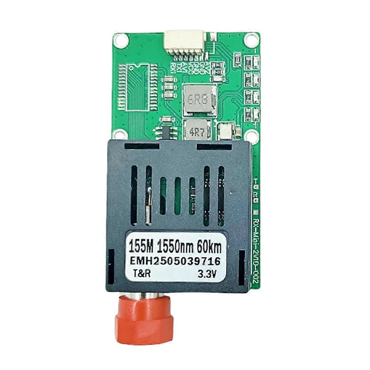 TTL Optical Receiving Module 60KM Optical End Device Dedicated Optical Port Interface Module UART/S