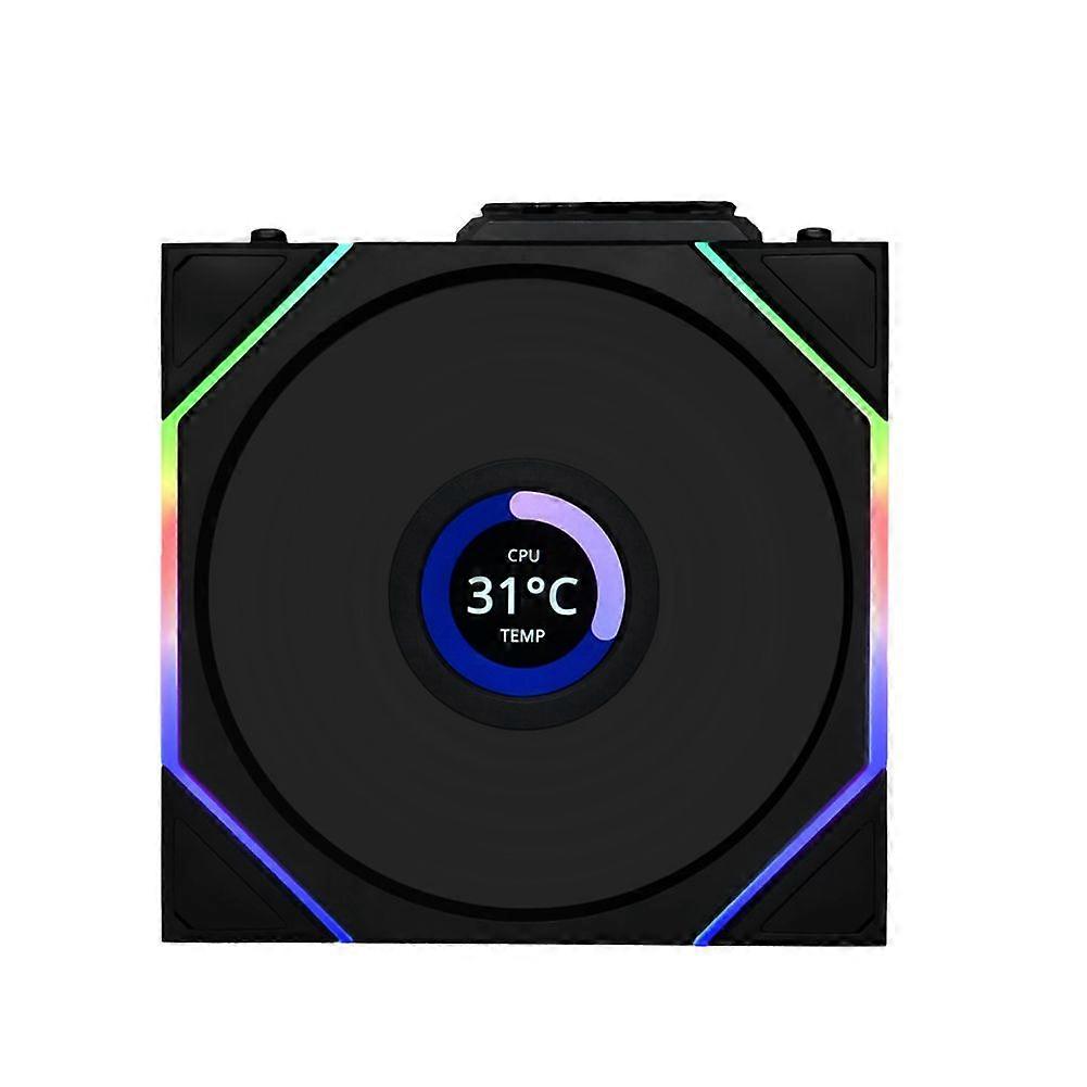 FAN TL Wireless LCD 120 Reverse Blade Fan (Black