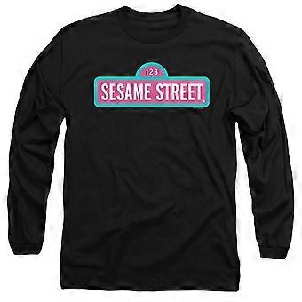 Sesamstraße Alt Logo Langarm-T-Shirt TTXX0104