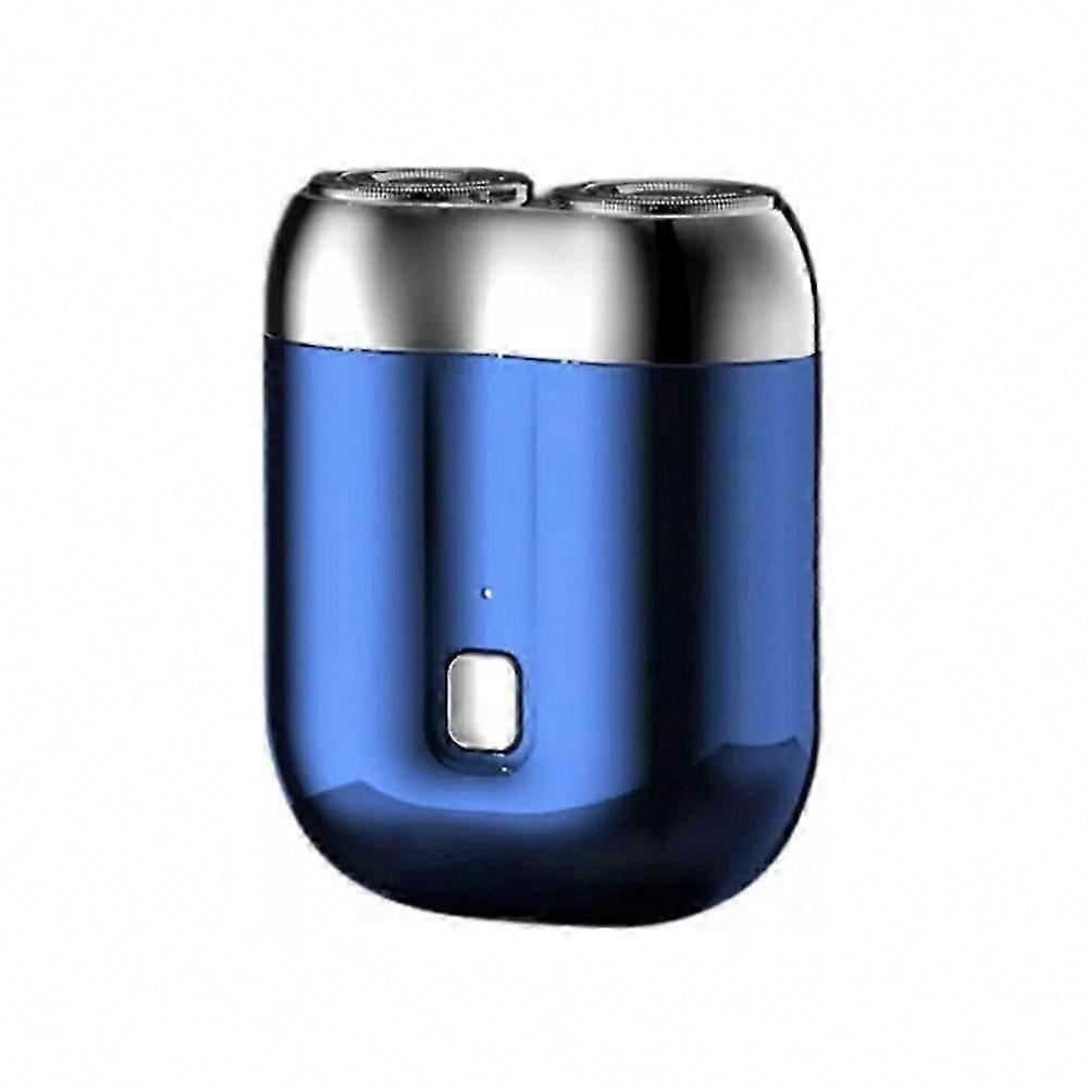 2024 New Upgrade USB Mini Shaver for Men, Double Ring 3D Blade Net Pocket Shaver
