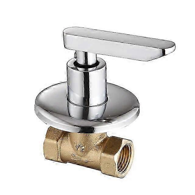 Brass Dark Valve DN15 Concealed Switch Bathhouse Shower Valve Quick...