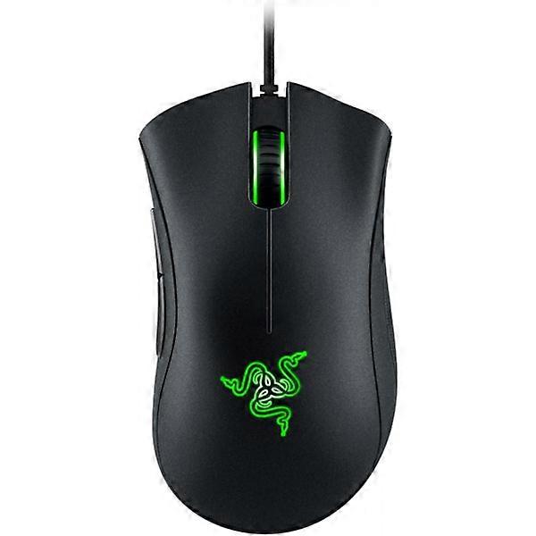 Gaming Mouse with Optical Sensor, 6400 DPI (5 Programmable Buttons, Mechanical Switches, Rubber Side Grips)