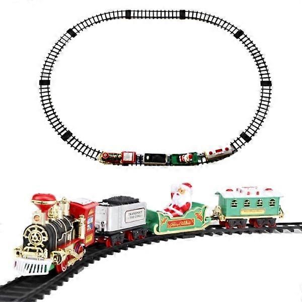 Toy train with lights and sounds ,christmas train set,Rround Shape Railway track, Train Set.