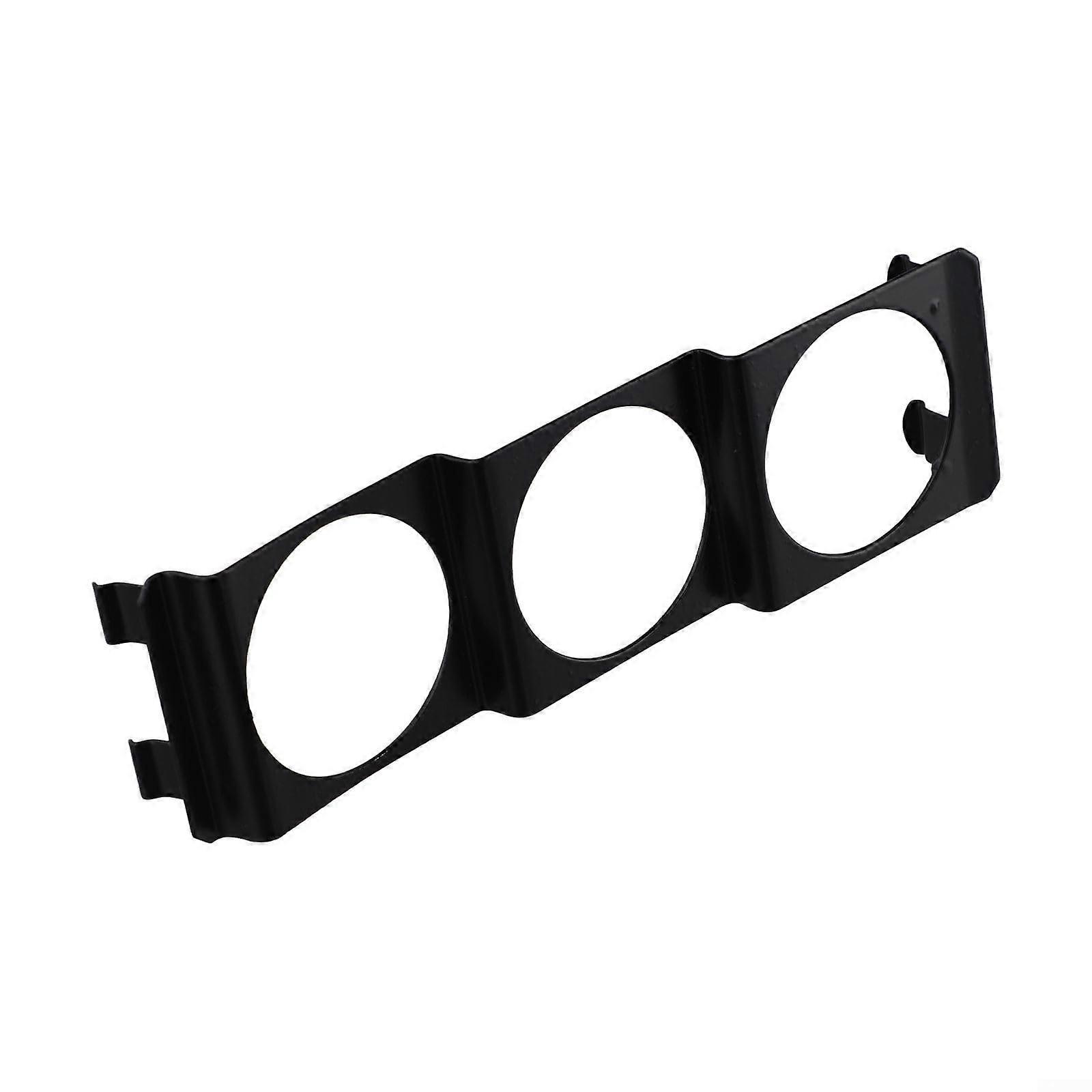 Automotive Dashboard Triple Gauge Holder Pod Panel For 52mm Gauges, Universal Fit, Easy Setup