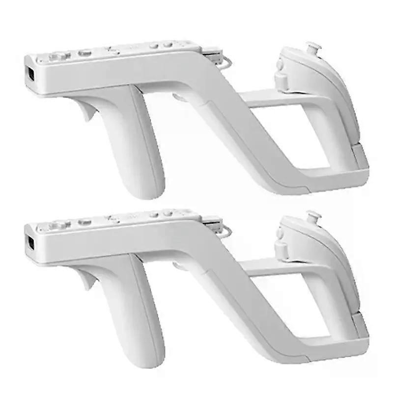 2PCS Zapper Game Holder for Nintendo Wii Remote Right Left Controller Wii Zapper Gaming Accessories