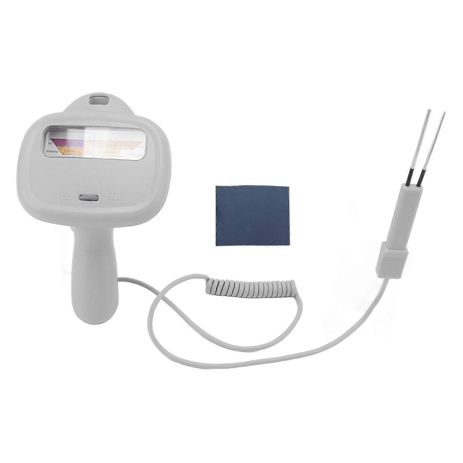 Pc?104 Water Quality Tester Accurate Portable Easy to Read PH Chlorine Tester for Swimming Pools and SPA Pools