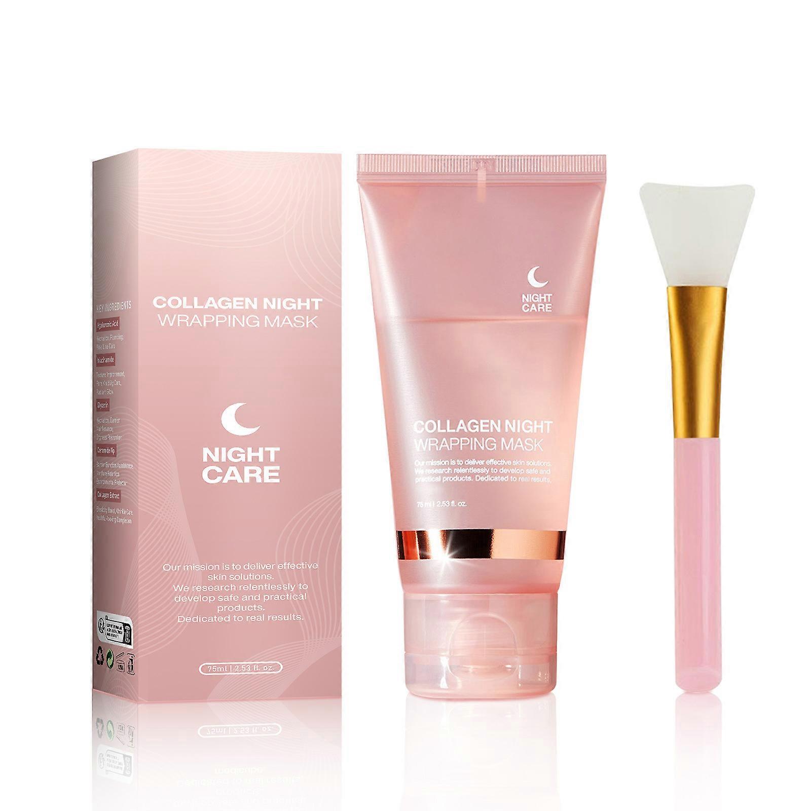 Collagen Tearing Mask Translucent, Hydrating, Moisturizing and Tightening Night Mask-JC