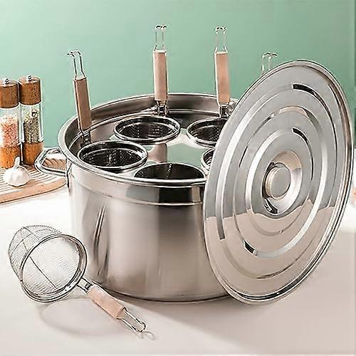 Stockpots Heavy Duty Pasta Cooker Stainless Steel MultiCookware Set Inserts Colander For Home Kitchen Commercial