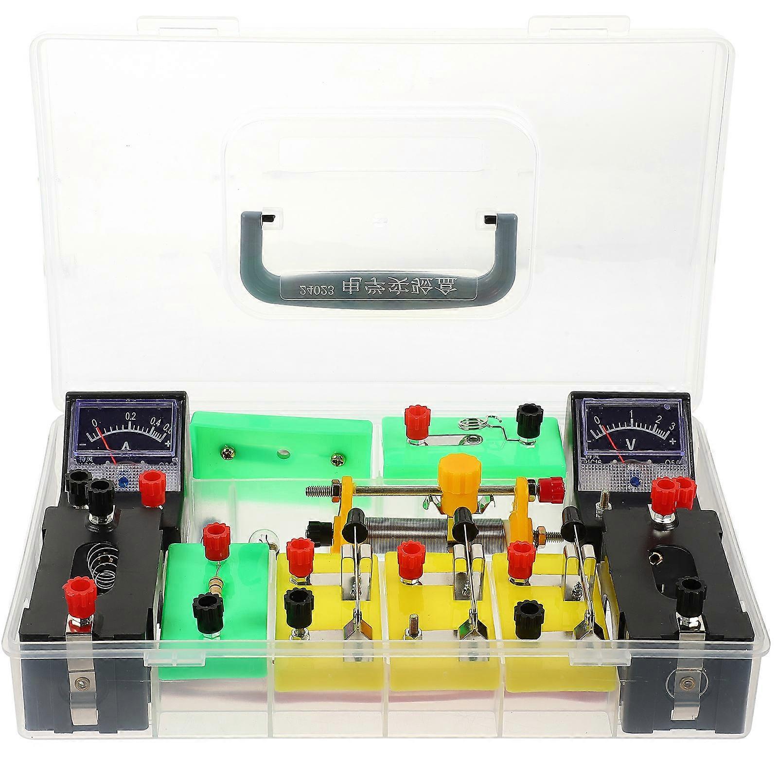 Electric Science Kit for Classroom Teaching and Physics Experiments Pvc Transparent Material 1Set