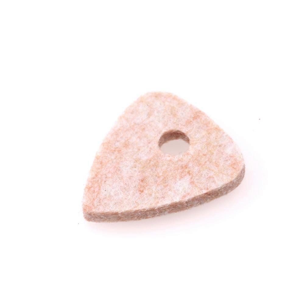 Guitar Plectrum Synthetic Material Oval Shape Ukulele Accessories 10Pcs