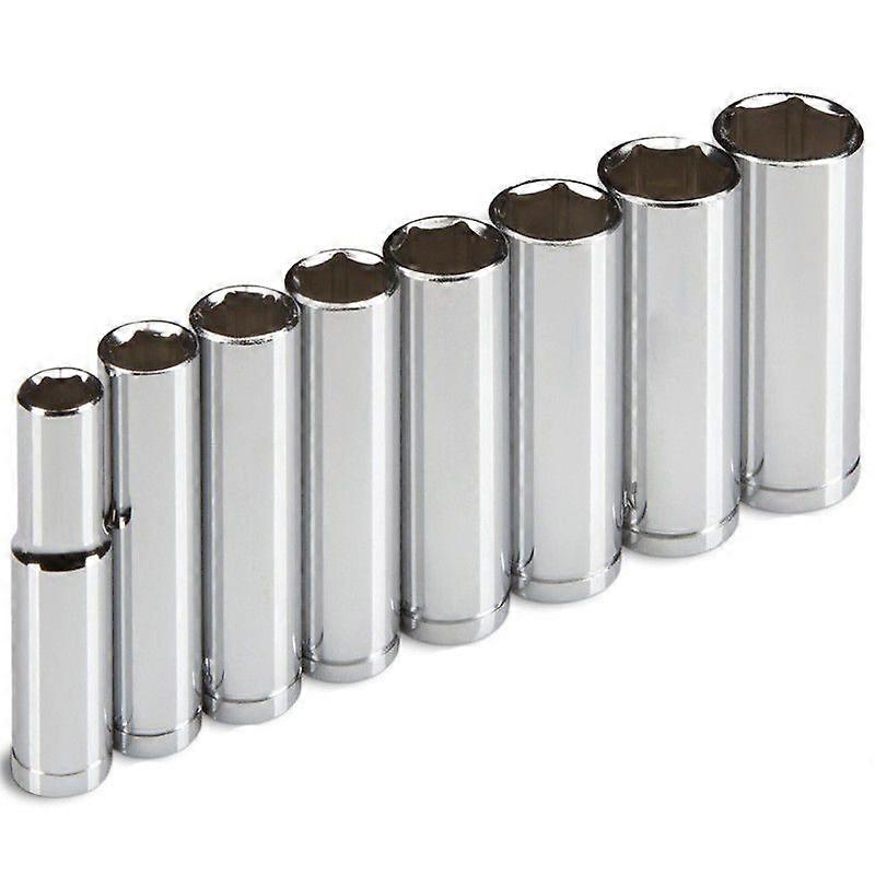 New Professional 8Pc 3/8-Inch Drive Deep Socket Set,Metric,10 Mm-19 Mm