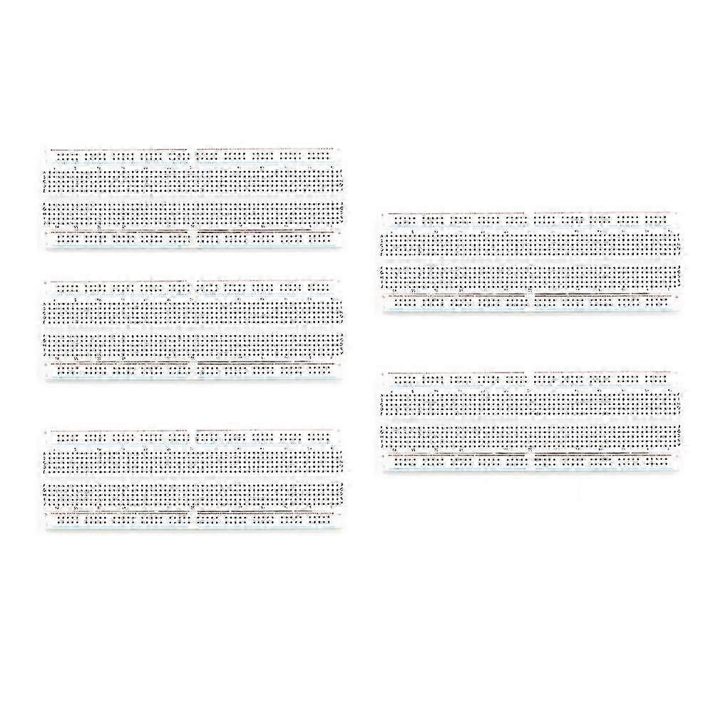 5pcs 830 Point Solderless Breadboard Prototyping Breadboard Edition 0905