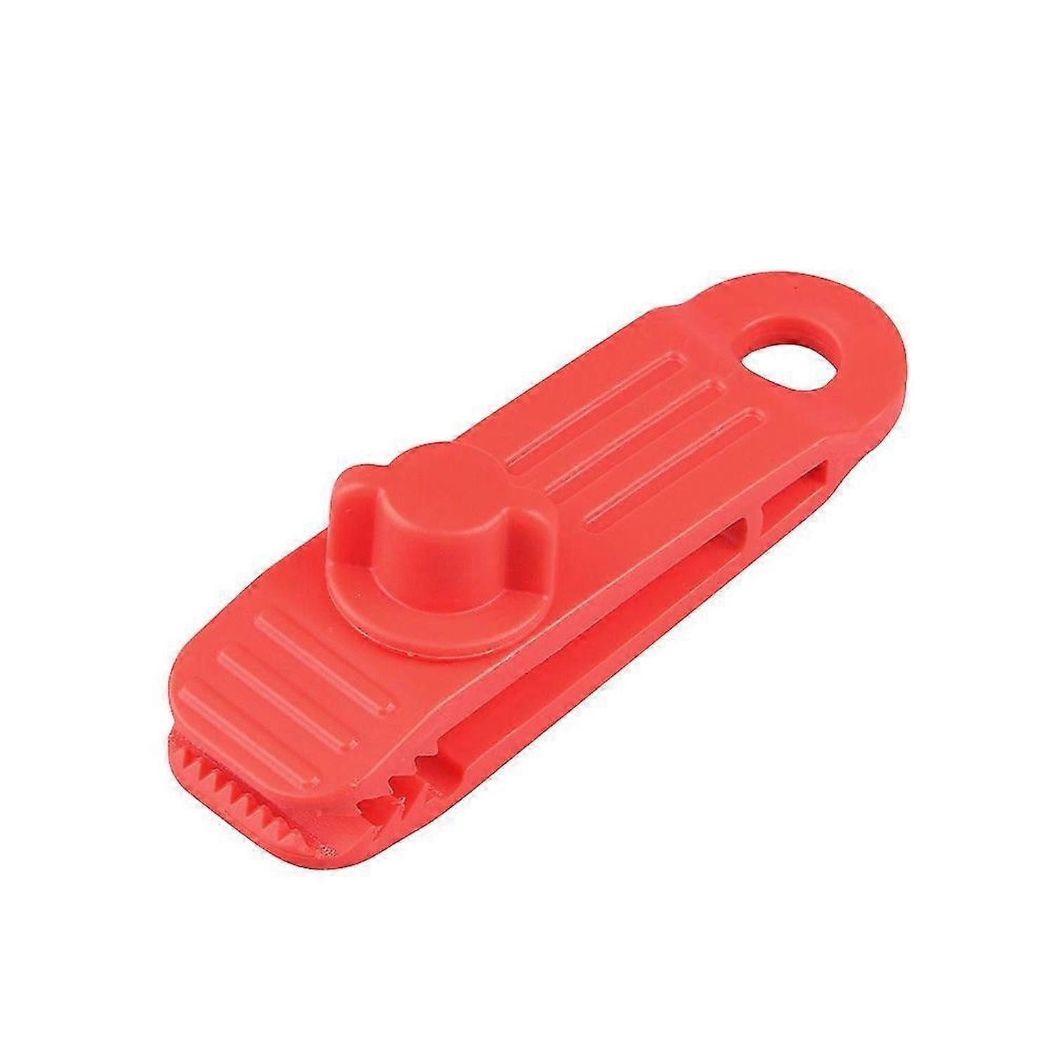 Camping  tent windproof clamp fixed clamping (red)10 pieces