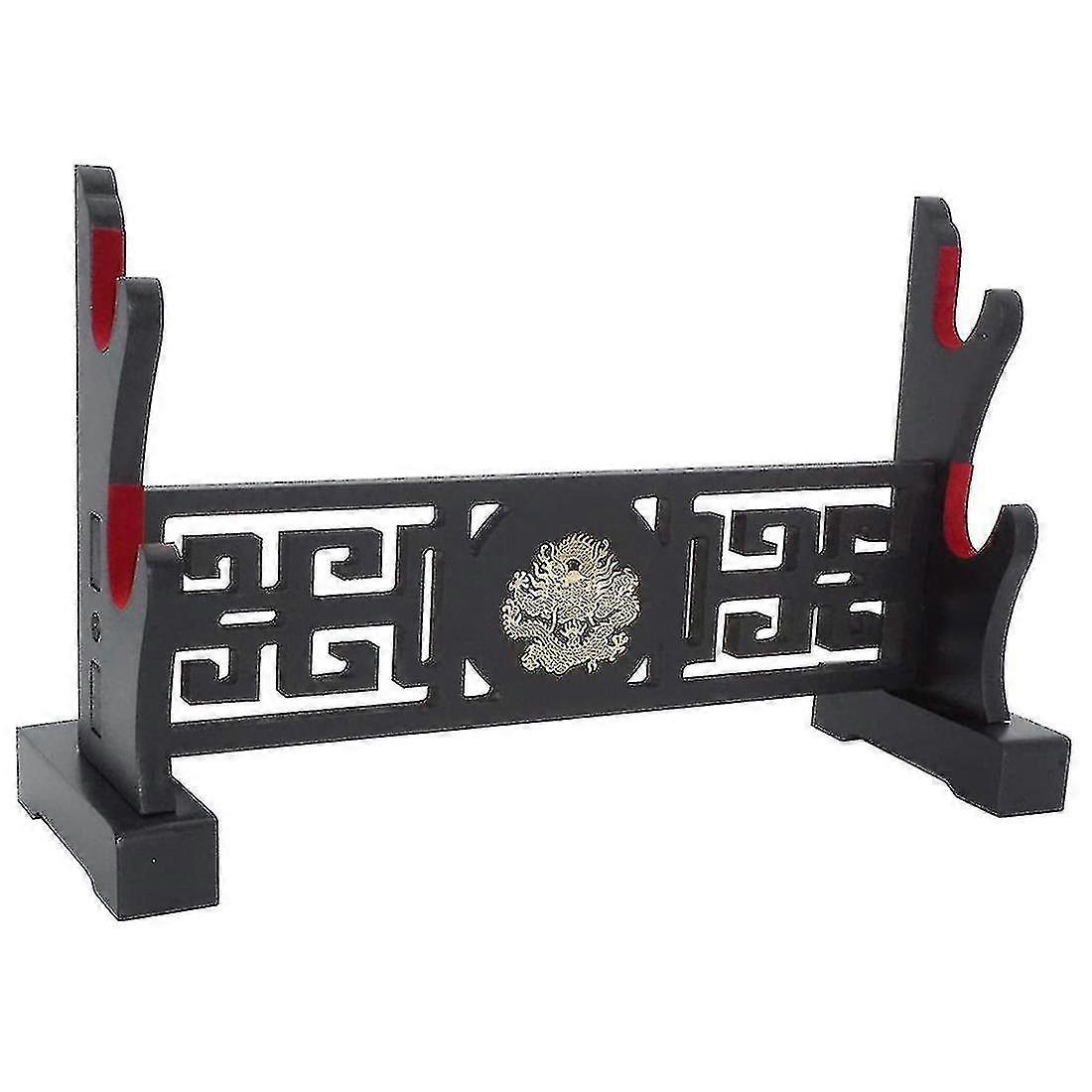Protective Sword Stand for Katana Genji Japanese Templar with Velvet Padding