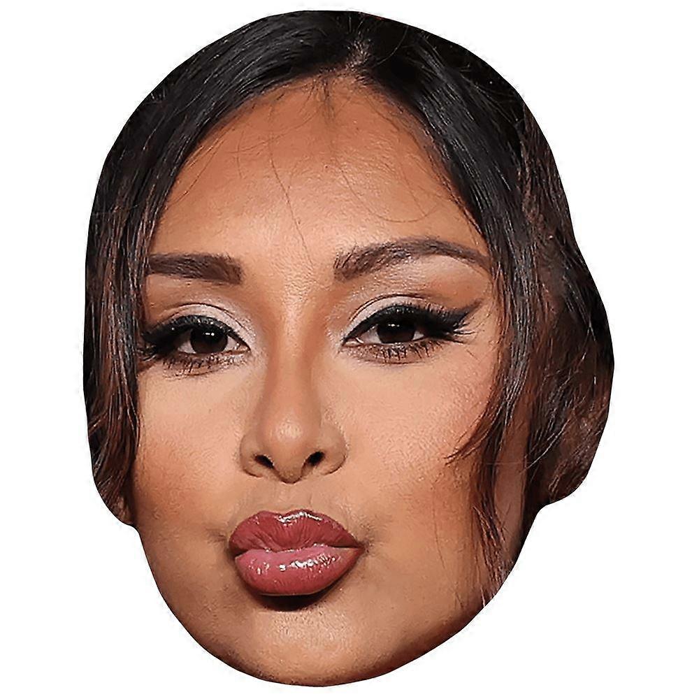 Nicole Polizzi (Pout) Celebrity Mask, Flat Card Face