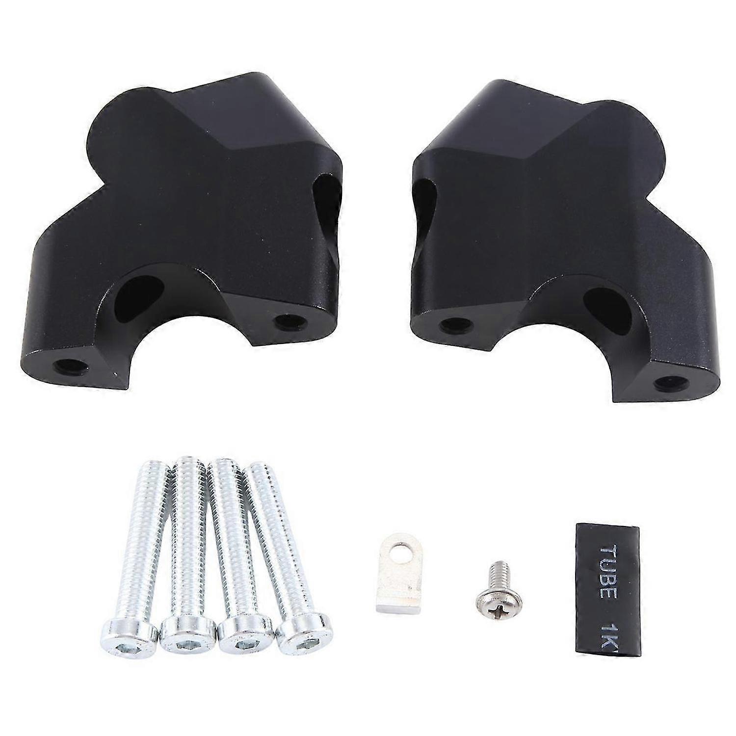 Handlebar Riser Drag Handle Bar Clamp for DesertX 20222023 (Black)