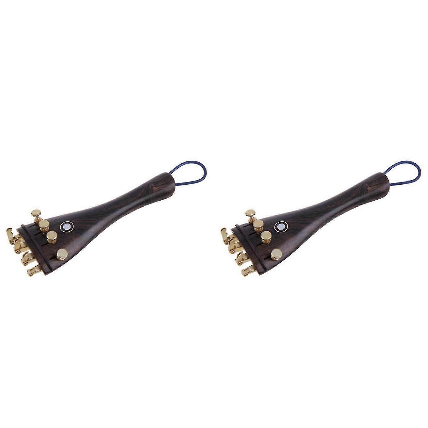 Ebony 4/4 Violin Fiddle Tailpiece