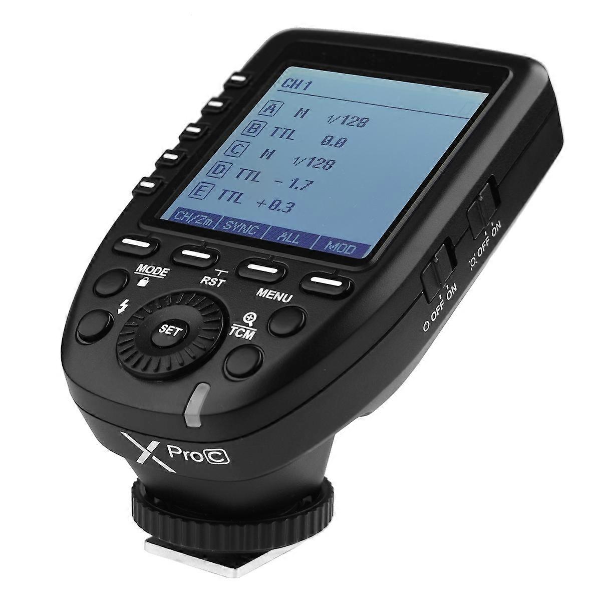 (New) Godox Xpro-C TTL Wireless Flash Trigger for Canon (Black)