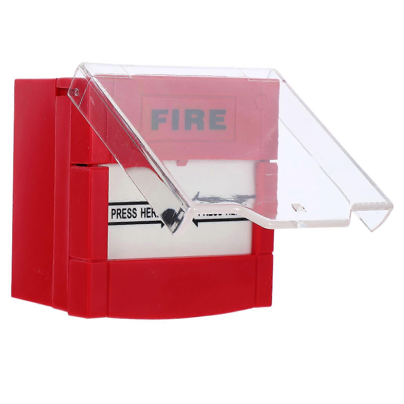 Manual Reset Emergency Call Button Fire Alarm Button With Quick Response Easy Installation Fire Alarm For Home And Business Safety