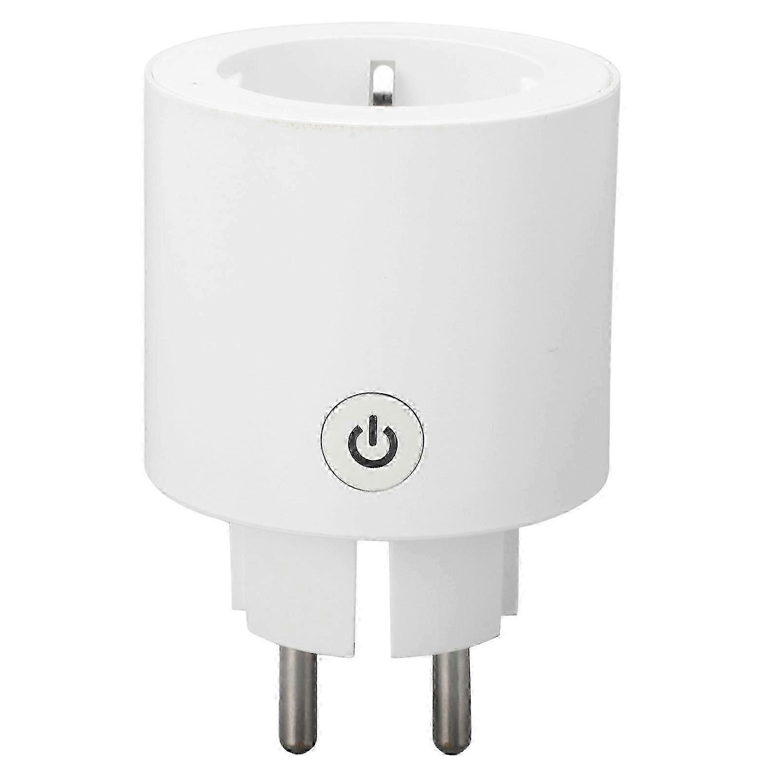 Power Socket, WiFi Outlet Plug with Timing Function, Smart Home EU Plug 250V 16A 4000W